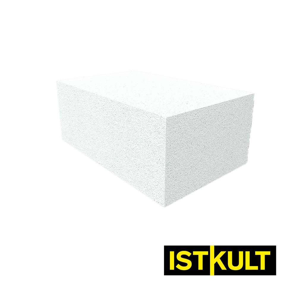 Газобетонный блок ISTKULT D500 B3,5 600х500х250 мм